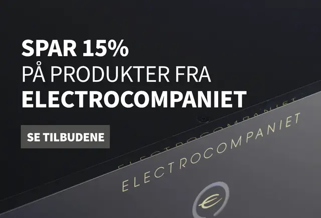 Spar 15% på electrocompaniet